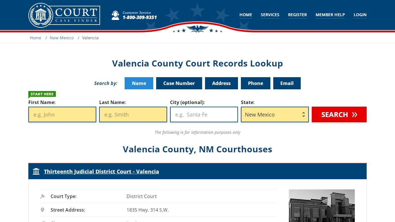 Valencia County Court Records | NM Case Lookup