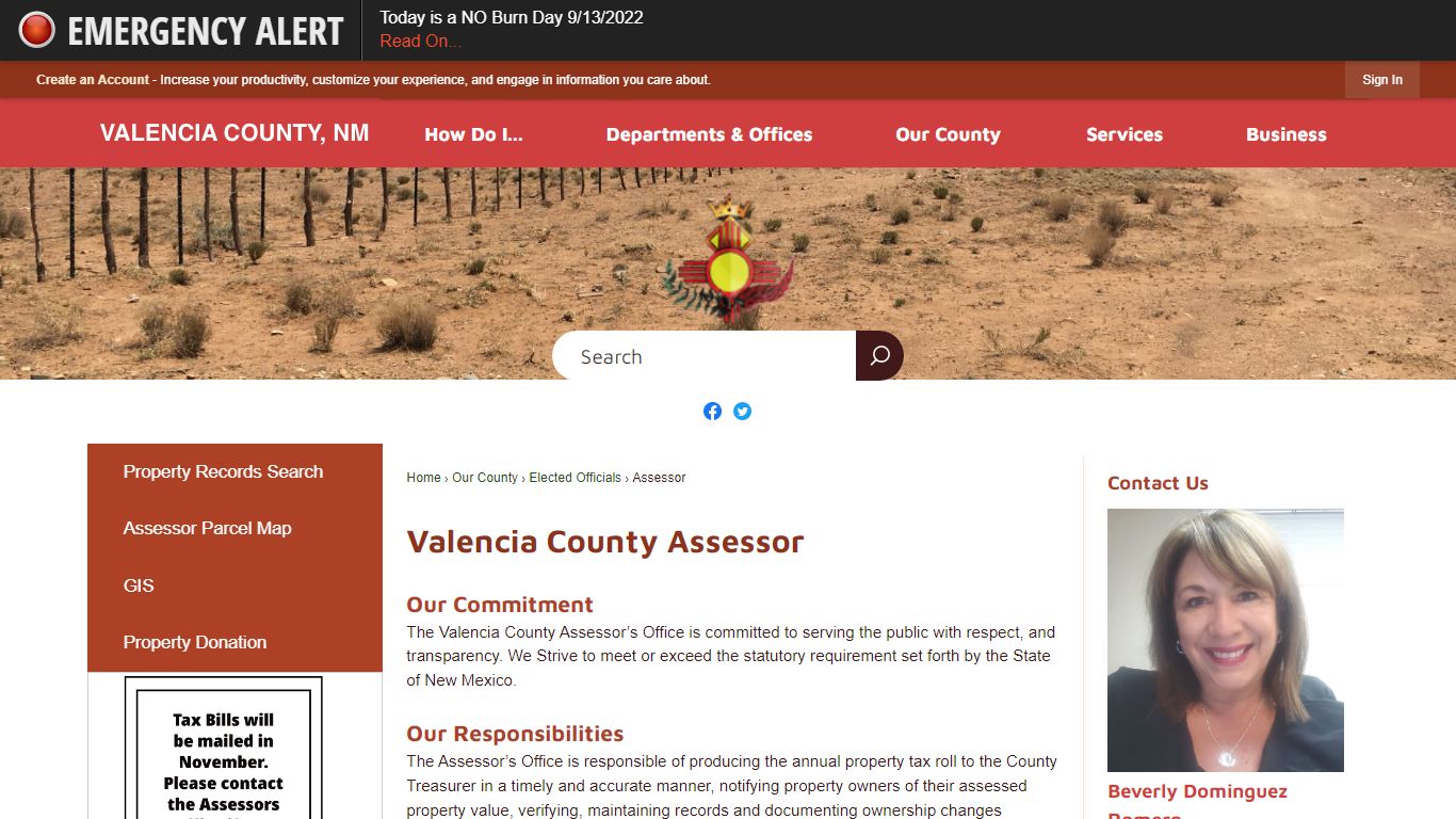 Valencia County Assessor | Valencia County, NM